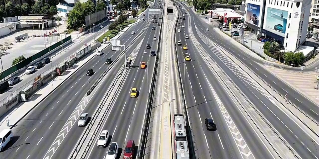 İstanbul'da alışılmadık görüntüler