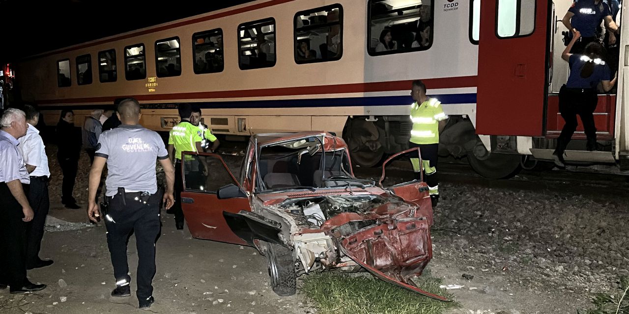 Kütahya’da tren kazası, facianın eşiğinden dönüldü