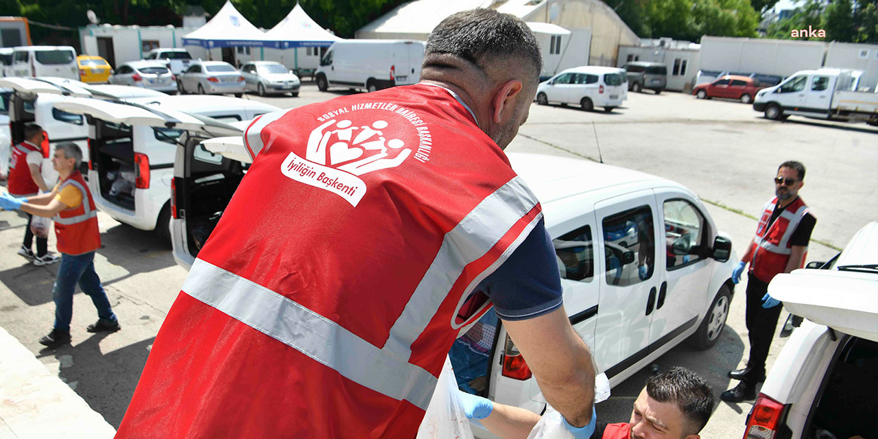 Ankara Büyükşehir Belediyesi bu yıl da tonlarca et dağıttı