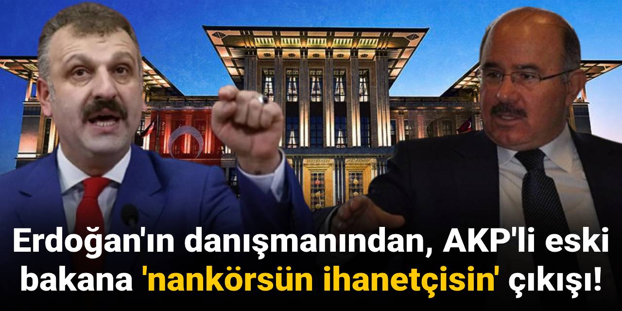 Erdoğan'ın danışmanından, AKP'li eski bakana 'nankörsün ihanetçisin' çıkışı!