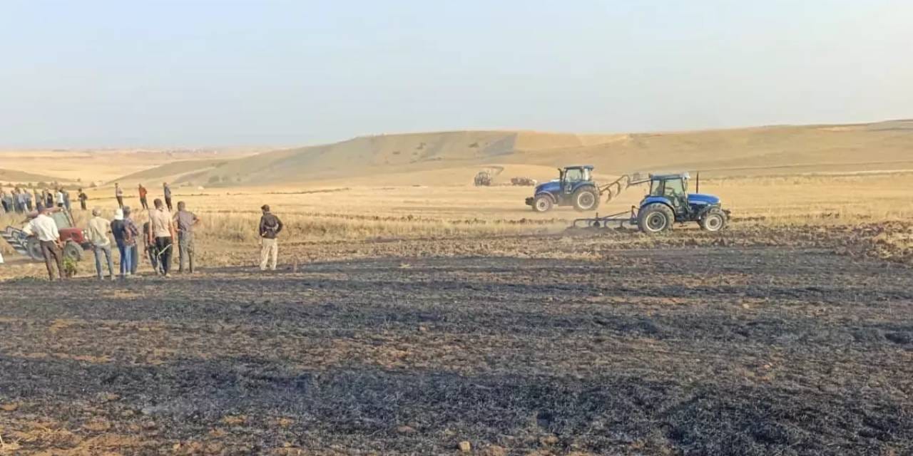 Diyarbakır’da alevler yükseldi: 30 dönümlük arazi yandı