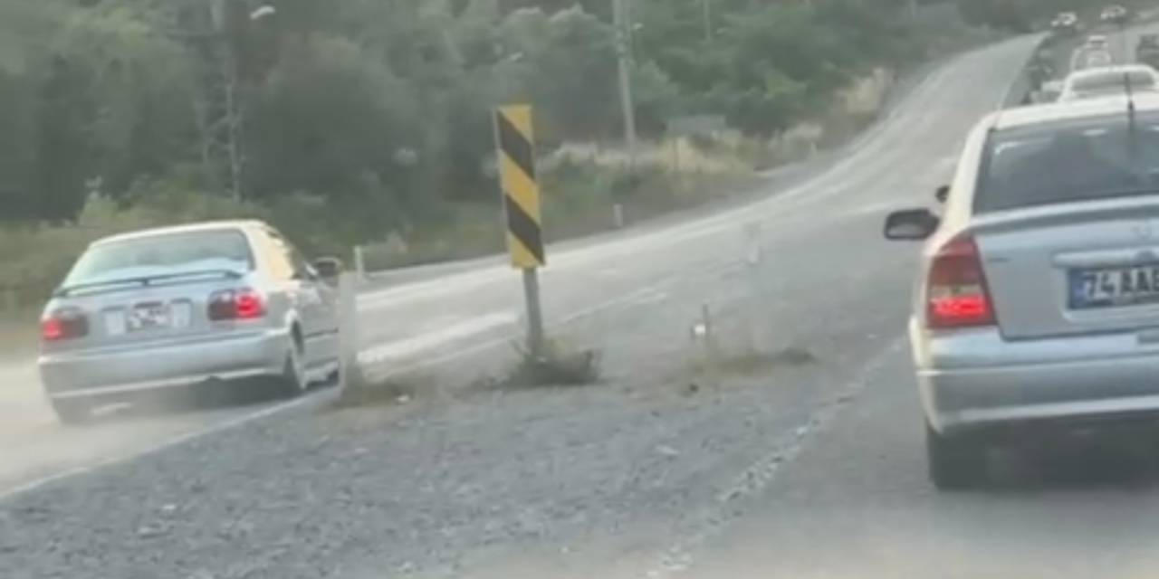 Ters yöne gitmek binlerce liraya mal oldu: Ehliyetine el konuldu