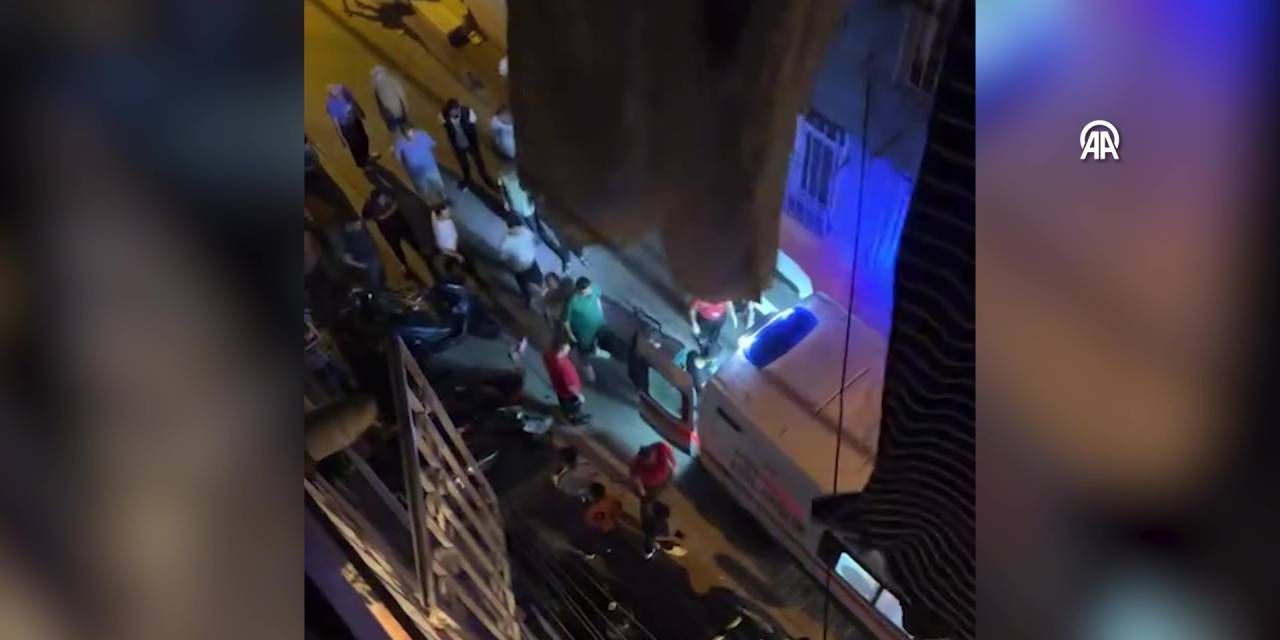 Yorgan asmak için balkona çıktı aşağıya düştü