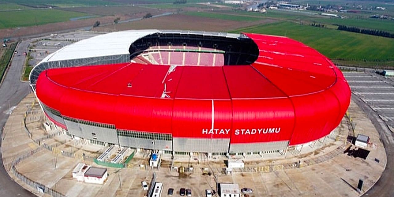 Hatay Stadyumu'nun 6 ayı kaldı