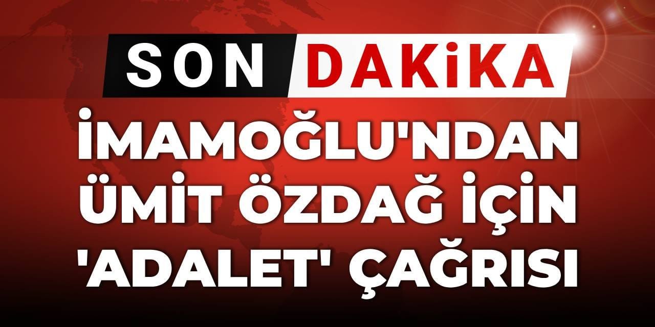 İmamoğlu'ndan Ümit Özdağ için 'adalet' çağrısı: Siyasetçiler rakiplerini sandıkta yener uyduruk mahkemelerle değil