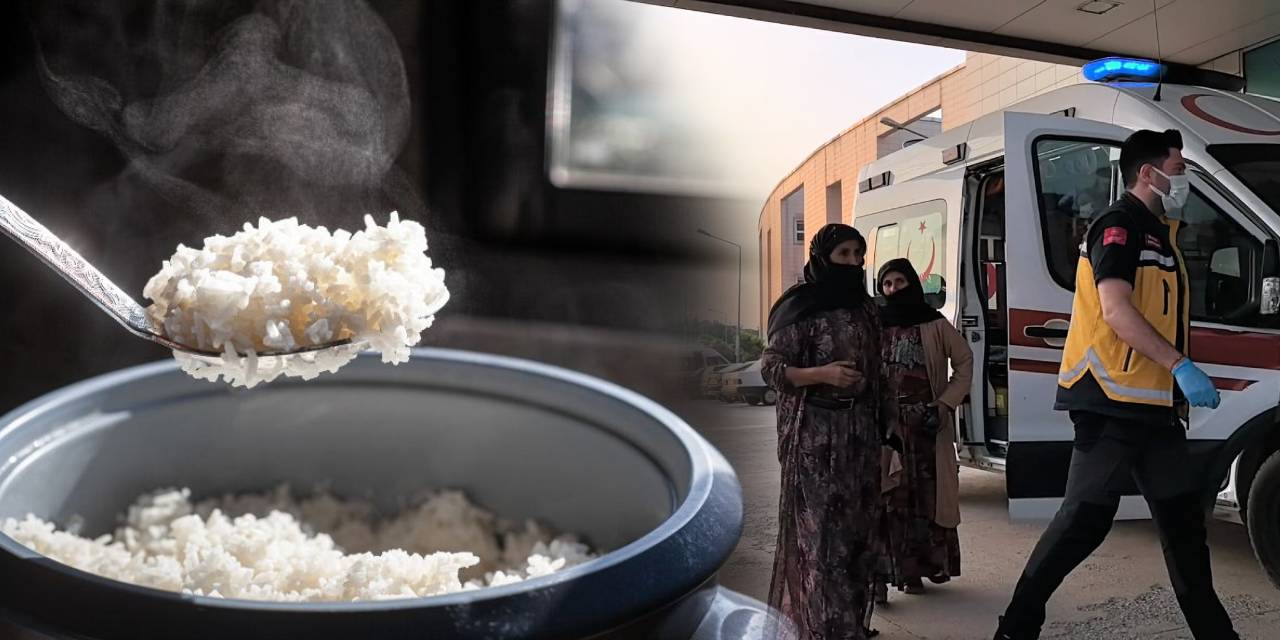 Çadır kentte işçilere ikram edildi: 40 kişi hastanelik oldu