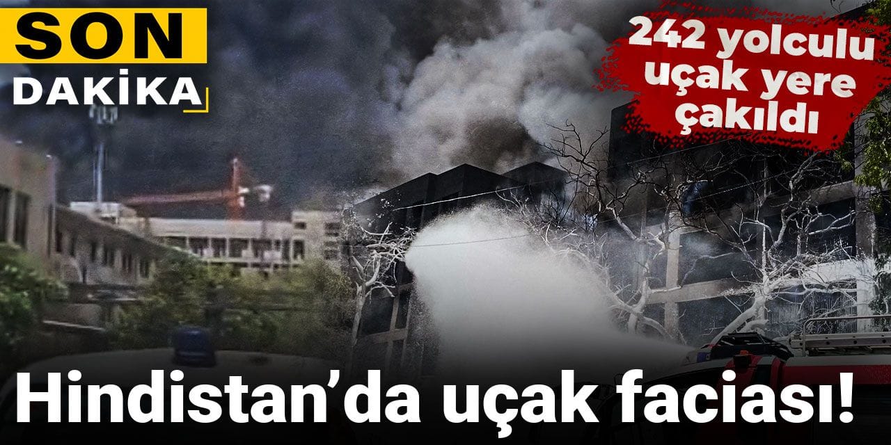 Son Dakika | Hindistan'da uçak kazası