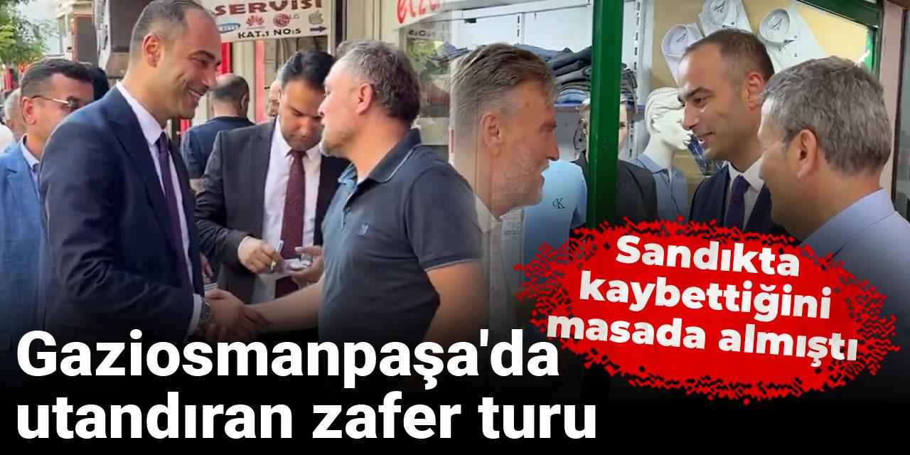 Sandıkta kaybettiğini masada almıştı: Gaziosmanpaşa'da utandıran zafer turu