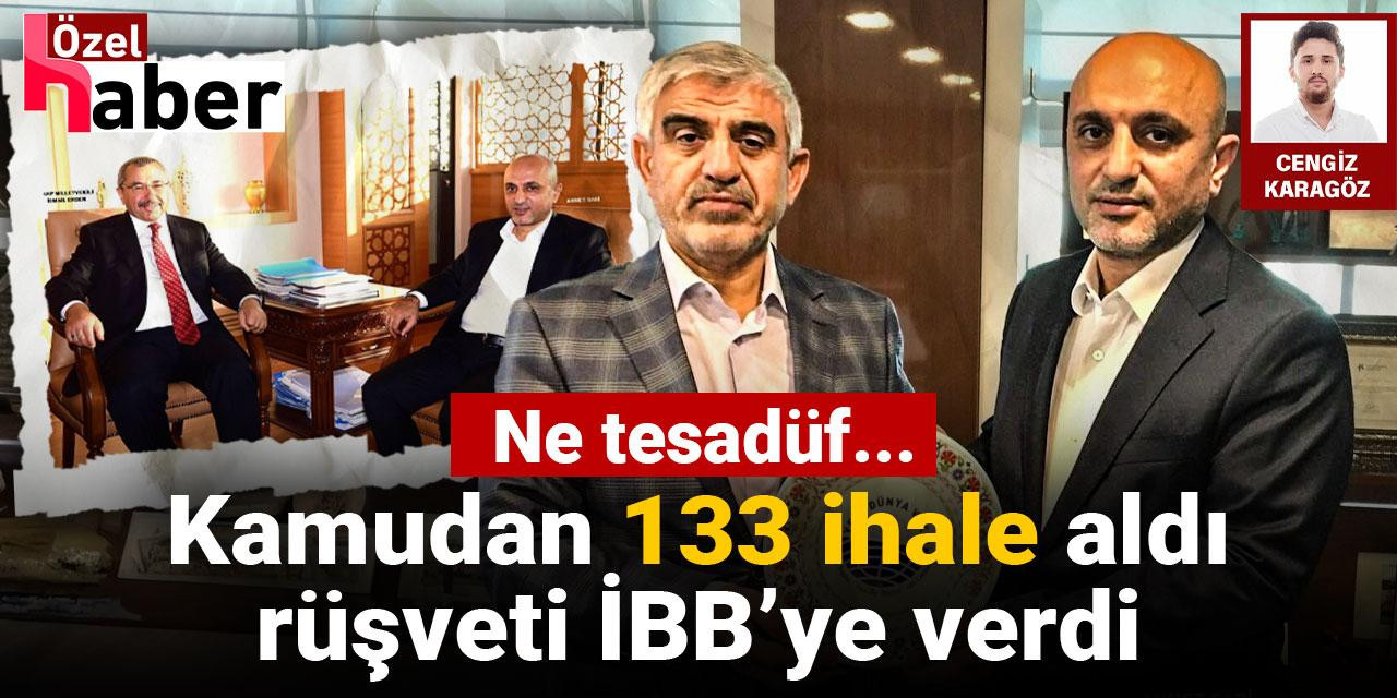 Ne tesadüf... Kamudan 133 ihale aldı rüşveti İBB’ye verdi