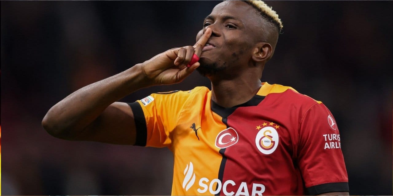 Galatasaray Sane'ye sevinirken Osimhen depremi!