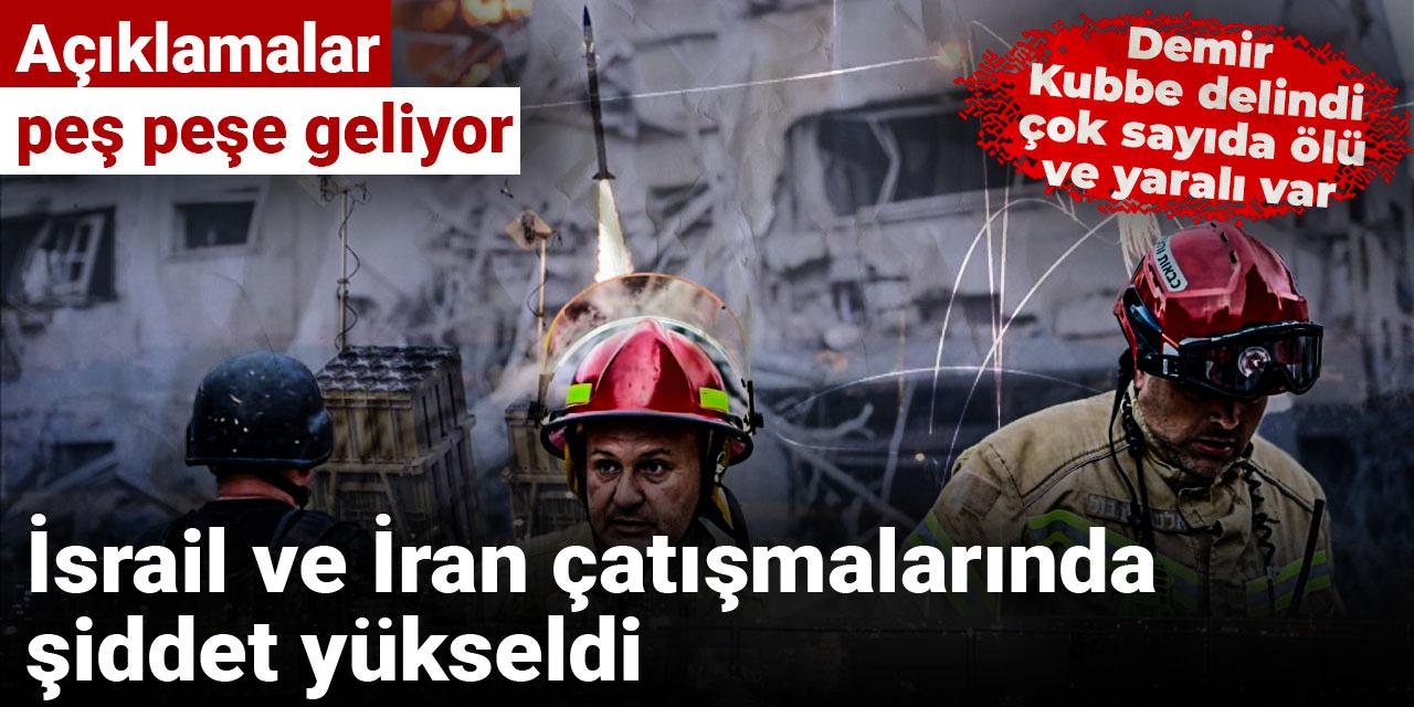 İsrail ve İran arasında karşılıklı saldırılar! İki başkentte de patlama sesleri