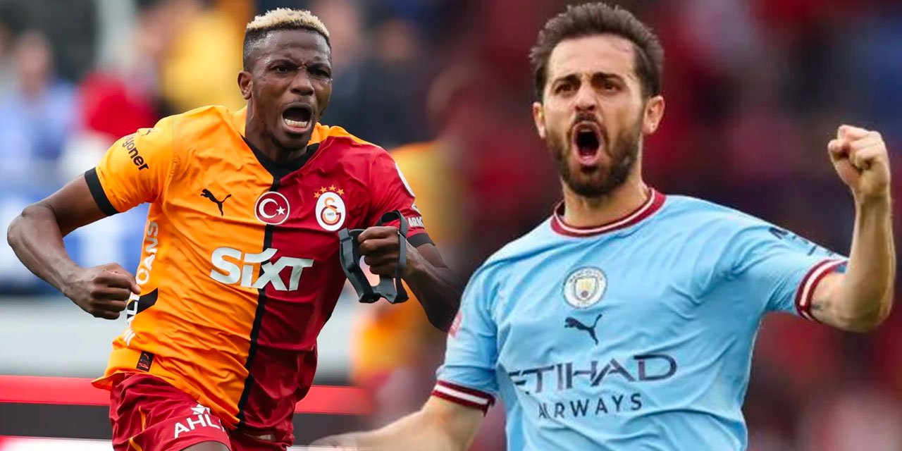 Galatasaray'dan Victor Osimhen ve Bernardo Silva açıklaması