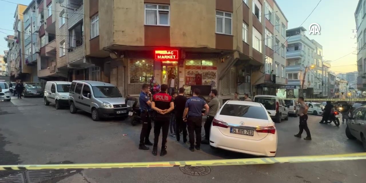 Bağcılar'da bir market ve araca silahlı saldırı