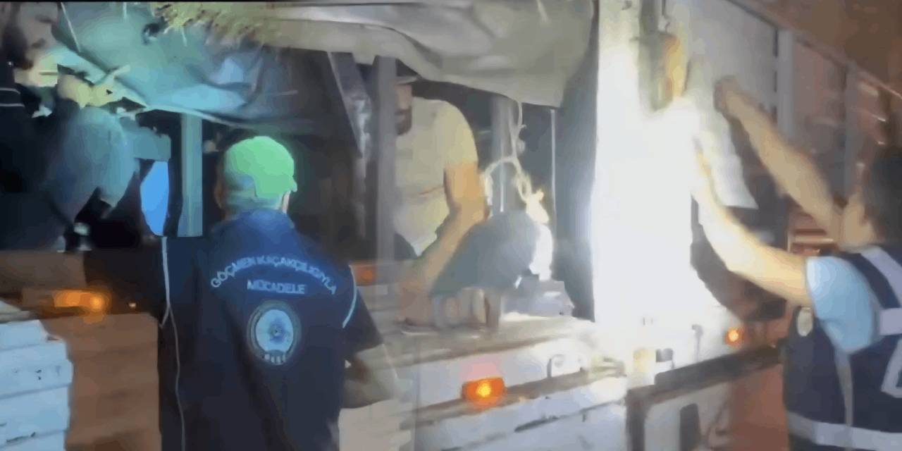 Gizli yolculuk ortaya çıktı: TIR şoförü tutuklandı