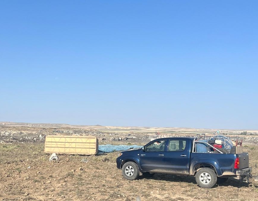 Bakanlık'tan çakılan sıcak hava balonuna ilişkin açıklama