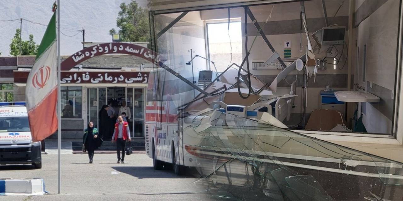 İsrail, Kirmanşah'ta bir hastaneyi vurdu