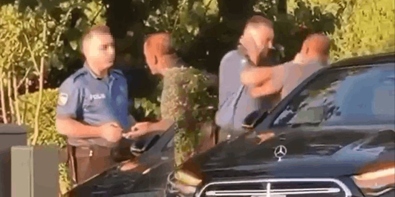 Polis ile sürücü arasındaki yumruklu kavgaya emniyetten açıklama