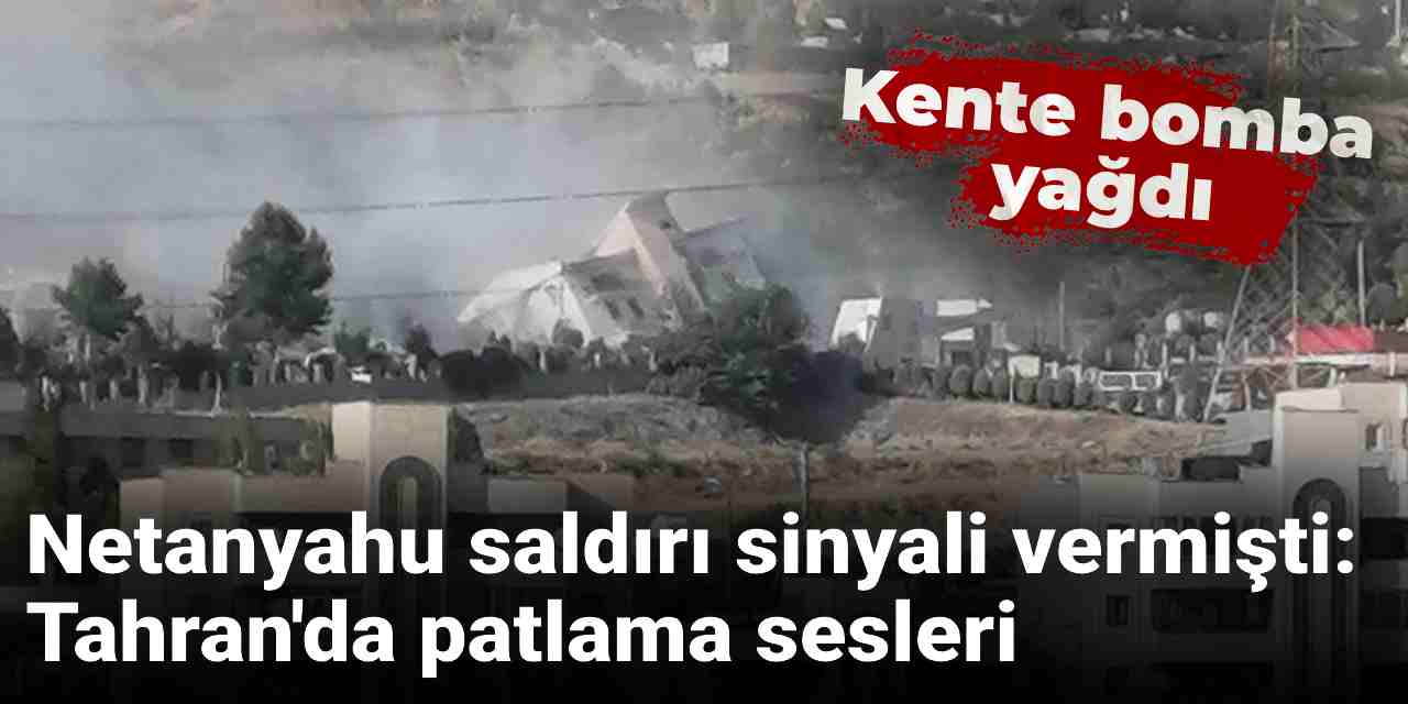 Son dakika | Tahran'da patlama sesleri