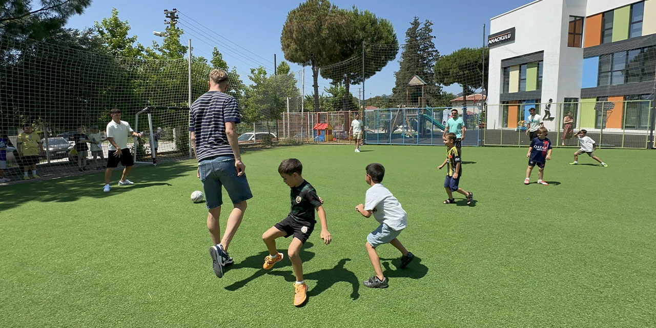 Trabzonspor'un yıldızları Marmaris'te sahaya çıktı