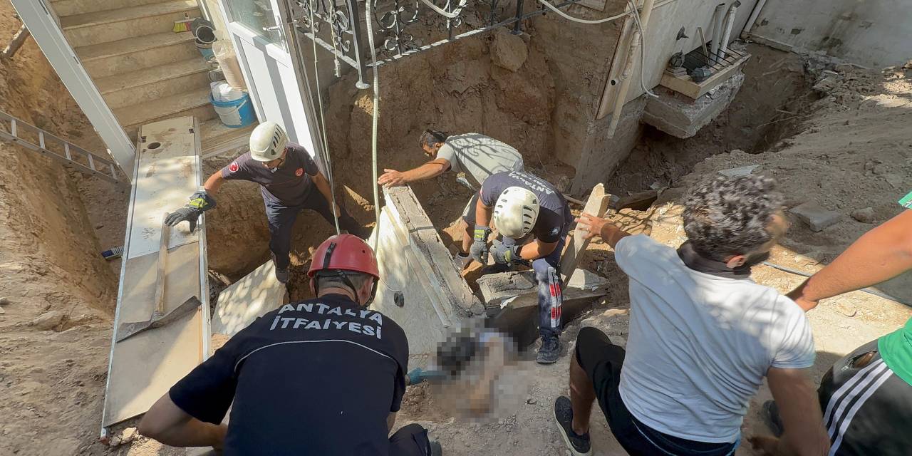 Çalışma sırasında balkon çöktü! Beton blok altında kalan işçi öldü