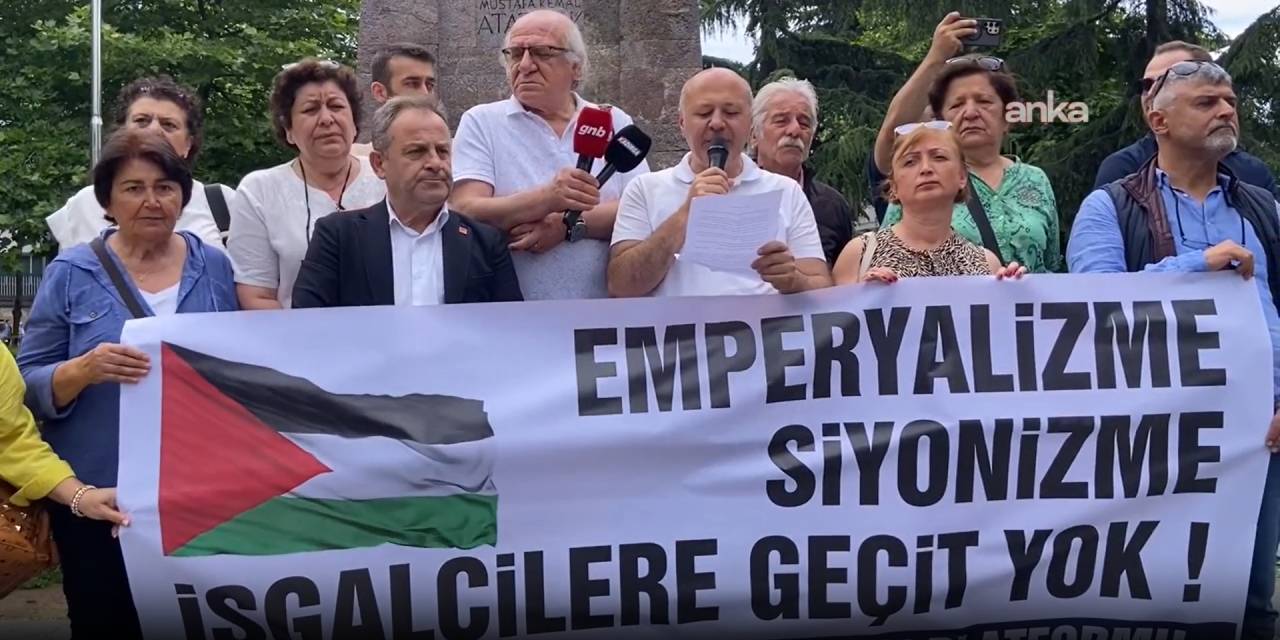 Trabzonlular meydanda toplandı: Emperyalizme ve kapitalizme isyan etti