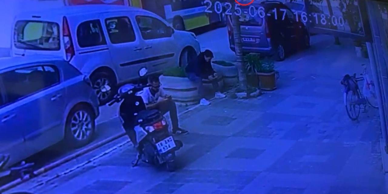 Otobüsün çarptığı motosiklet sürücüsü yaralandı