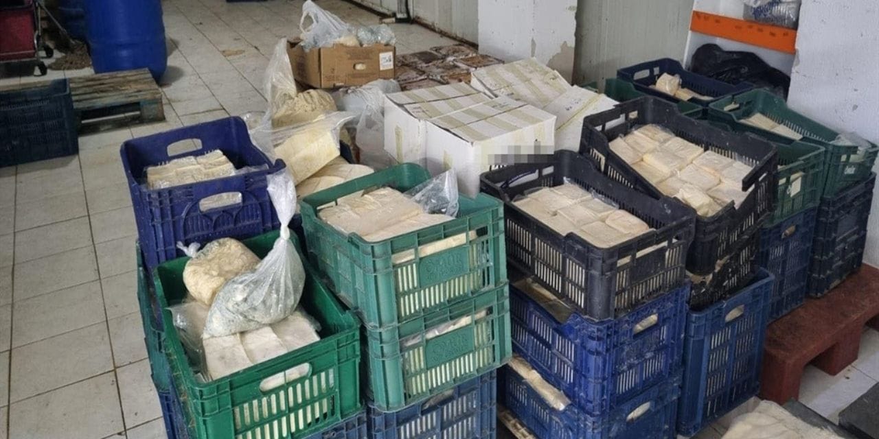 1.5 ton bozuk peynir yakalandı: 21 bin TL ceza kesildi