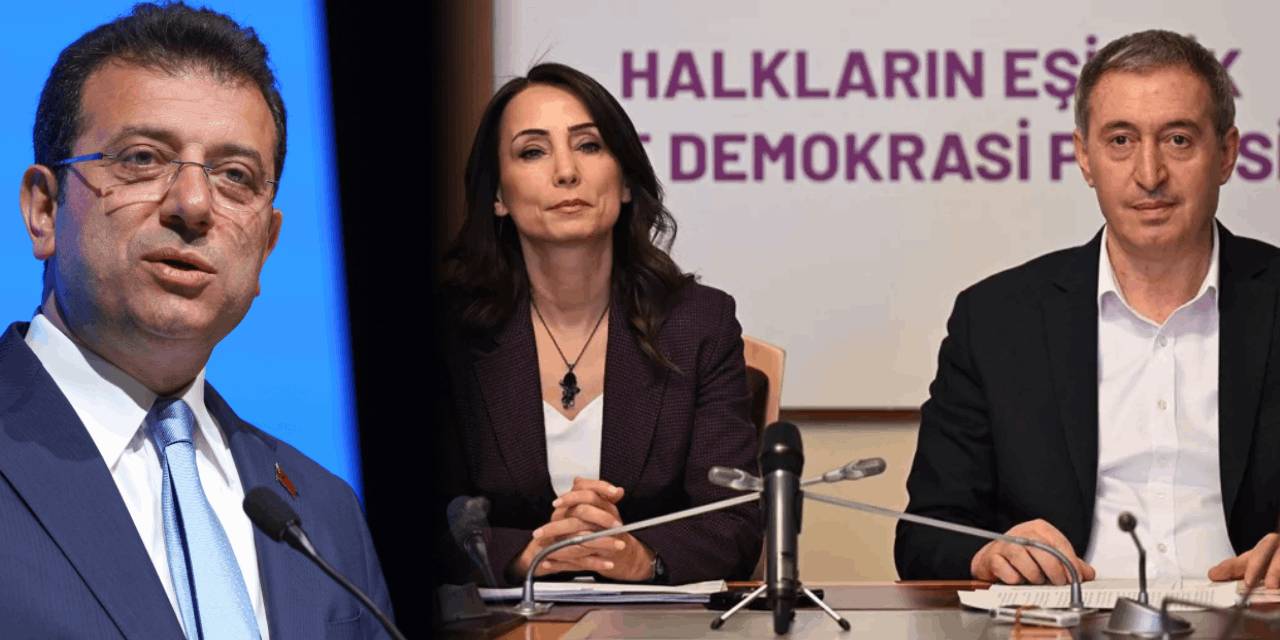 DEM'den İmamoğlu'na 3 ay sonra ilk ziyaret