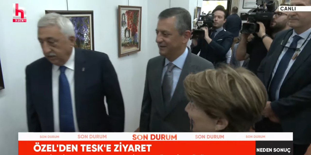 Özel'den TESK'e ziyaret