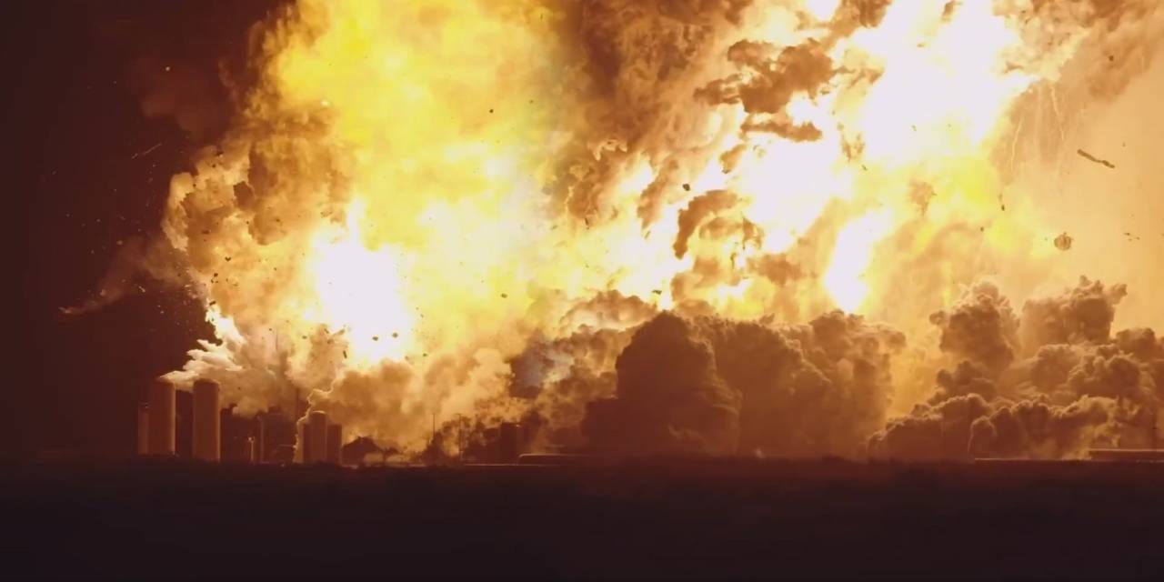 SpaceX roketi işte böyle patladı!