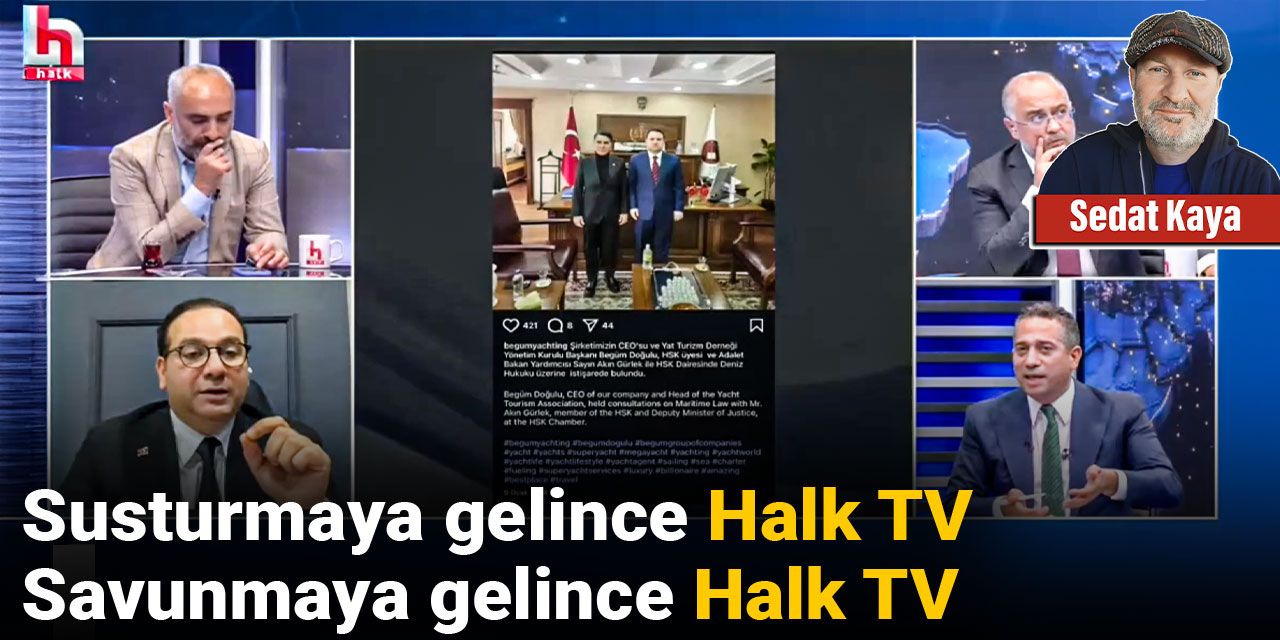 Susturmaya gelince Halk TV: Savunmaya gelince Halk TV