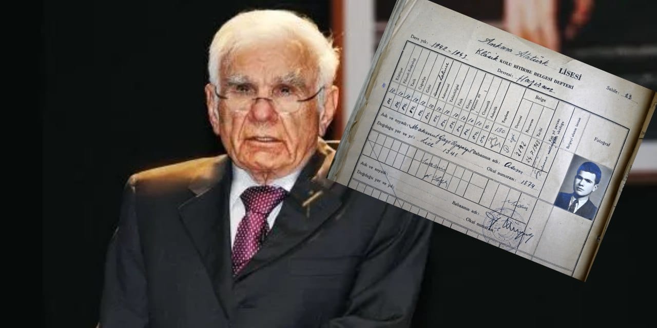 Yüzyılın en iyi beyin cerrahı Gazi Yaşargil'in okul karnesi ortaya çıktı