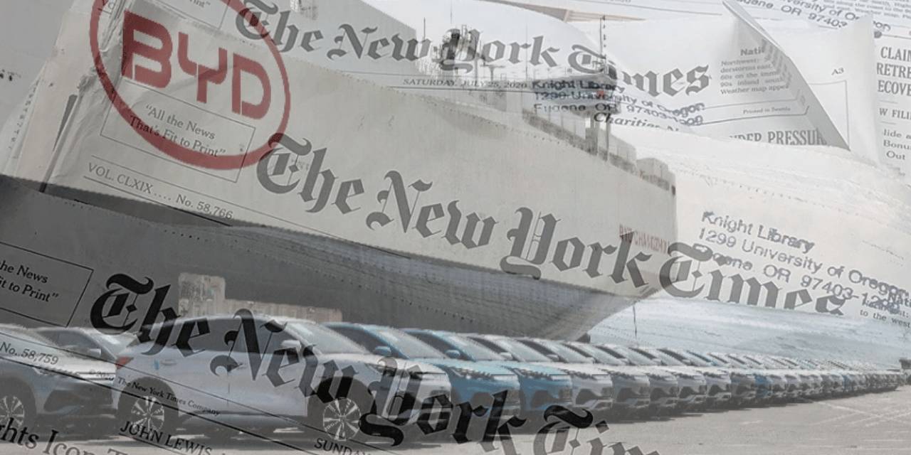 New York Times yazdı: BYD'nin Manisa yatırımı Avrupa'yı tedirgin etti