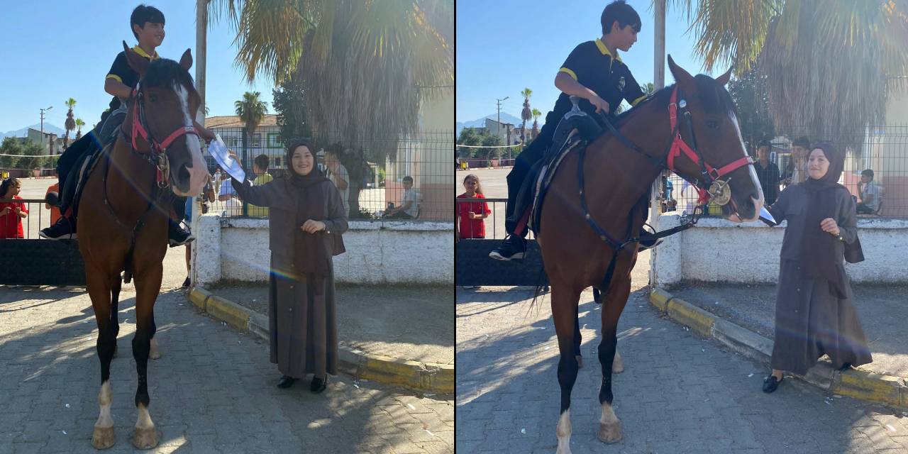 Dörtnala karne almaya gitti! Görenler şaştı kaldı