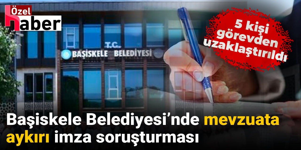 Başiskele Belediyesi'nde mevzuata aykırı imza soruşturması: 5 kişi görevden uzaklaştırıldı