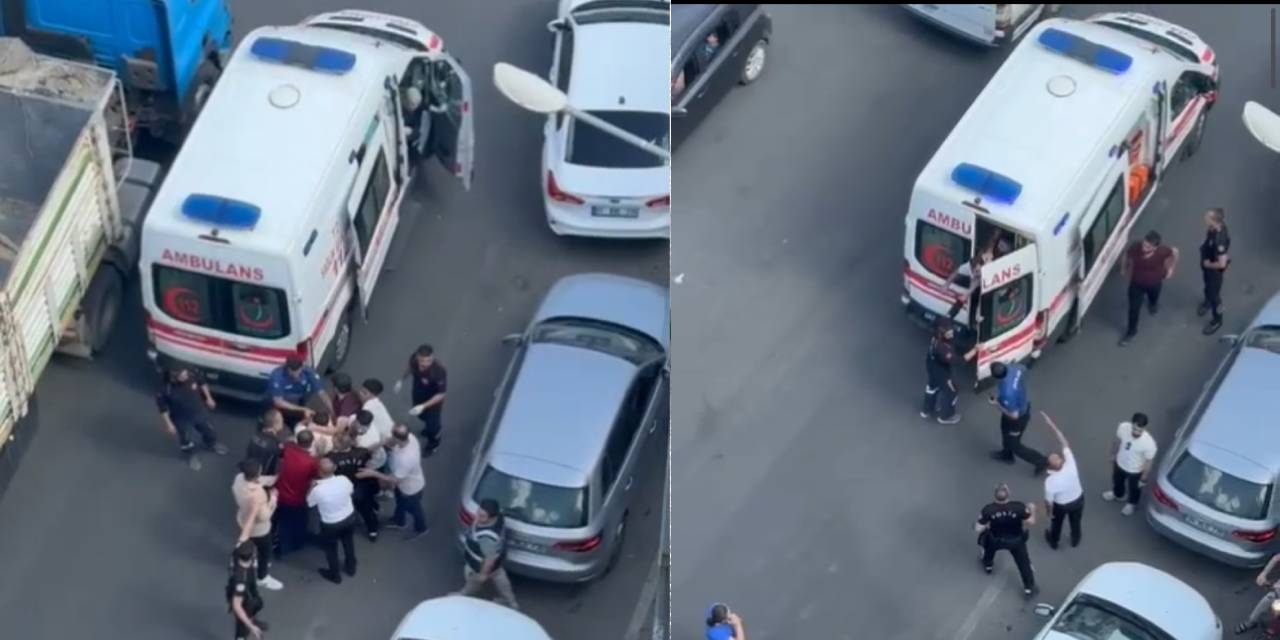 2 grup sokak ortasında birbirine girdi! 4 yaralı