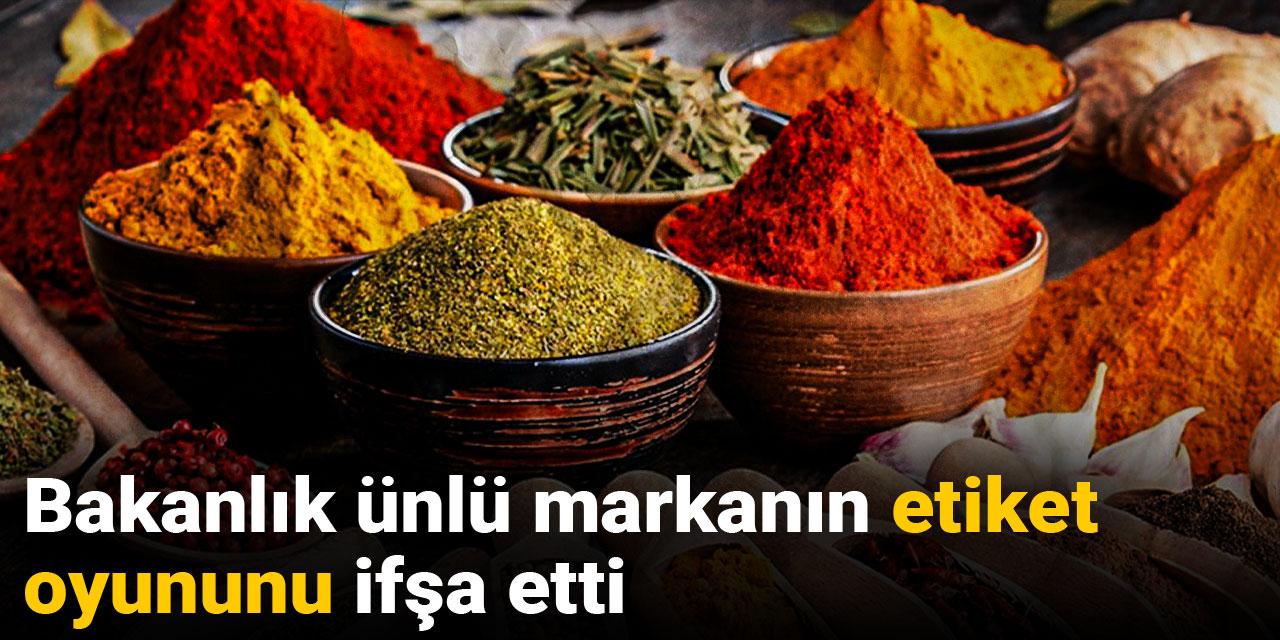Bakanlık ünlü markanın etiket oyununu ifşa etti