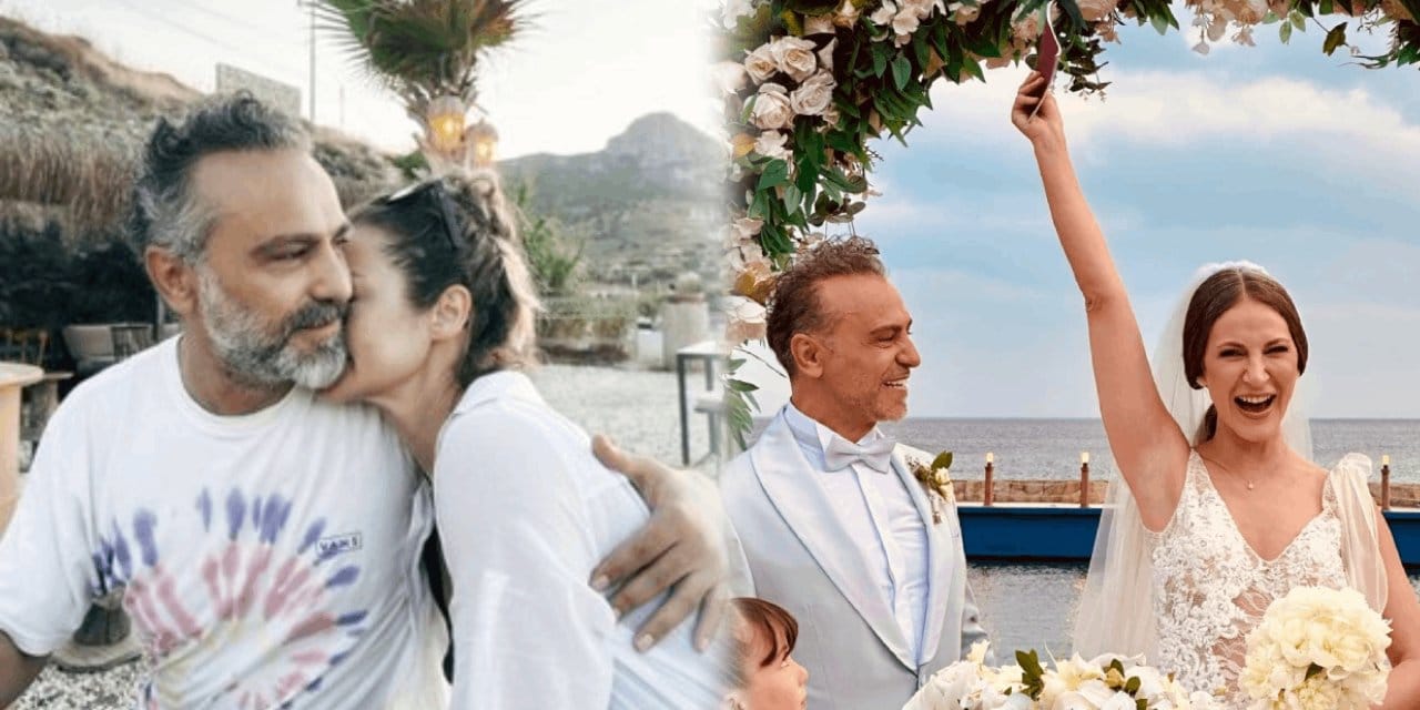 Ece Dizdar ve Serdar Orçin 'evet' dedi: Ünlü isimler bu düğünde buluştu