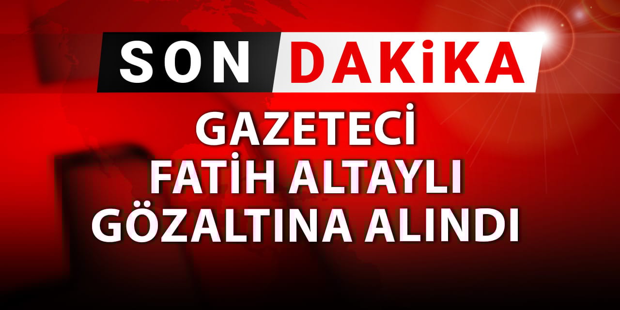 Son dakika | Fatih Altaylı gözaltına alındı