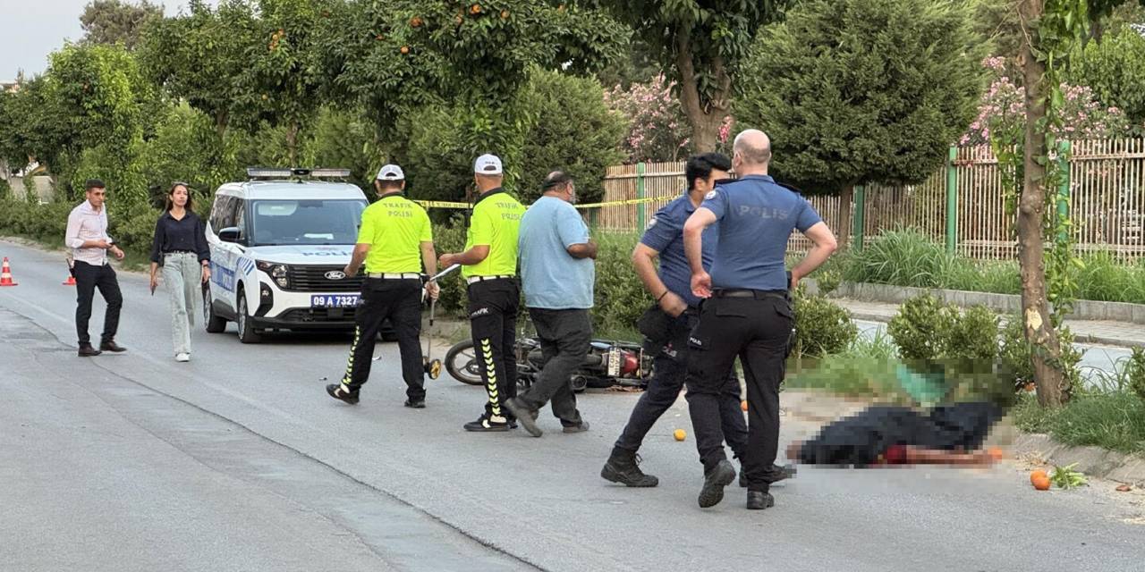 Ağaca çarpan motosikletli hayatını kaybetti