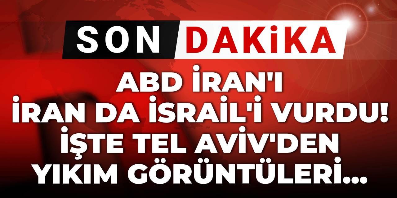 Son dakika | ABD'nin saldırısına İran'dan misilleme: Tel Aviv'de siren sesleri