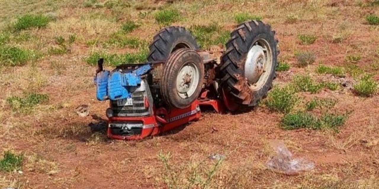 Kırıkkale’de traktörün altında kalan 60 yaşındaki çiftçi öldü