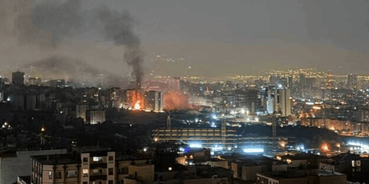 İsrail'den İran'a yeni saldırı! Kirmanşah bombardıman altında