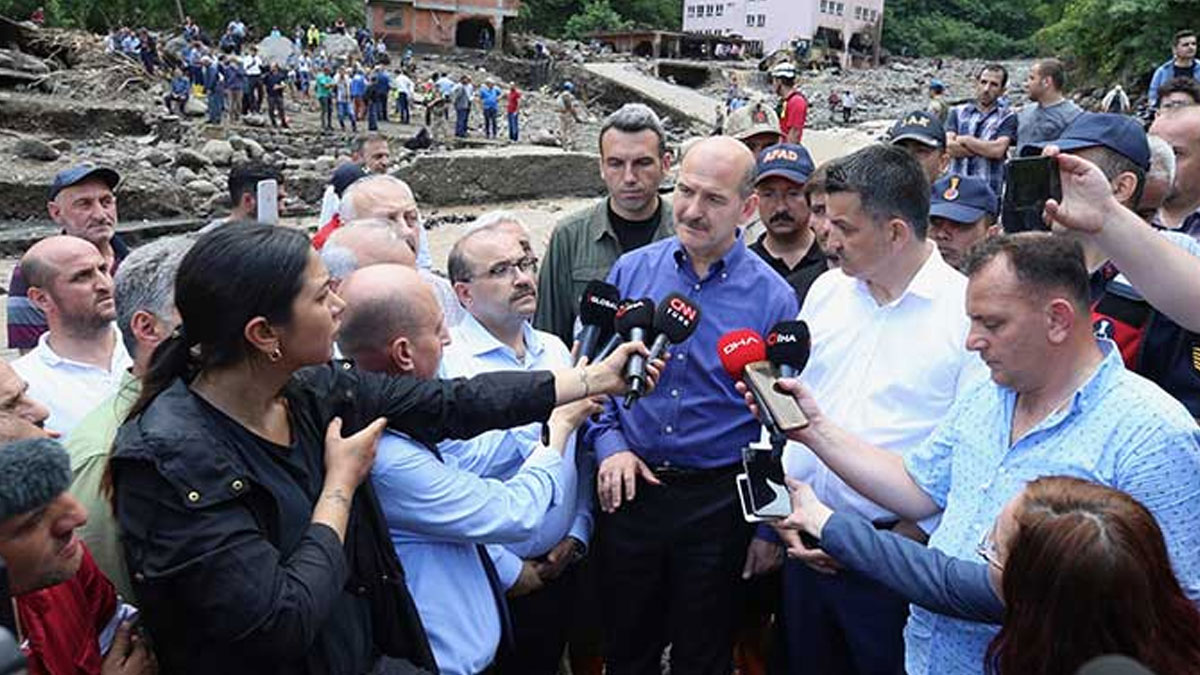Trabzon'daki HES faciası sonrası hükümetten açıklama: Allah'ın işi
