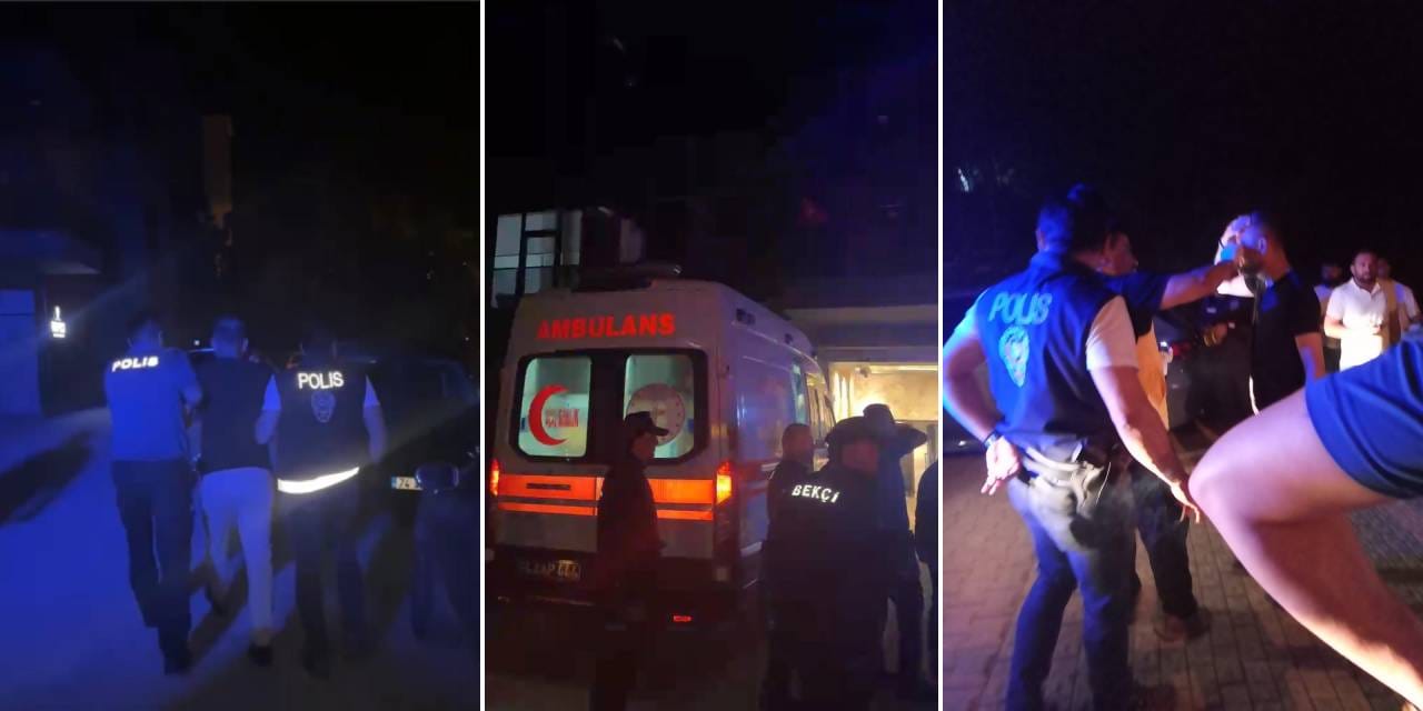 Komşular arasındaki husumet kanlı bitti: Beyzbol sopalı, silahlı kavgada 2 yaralı