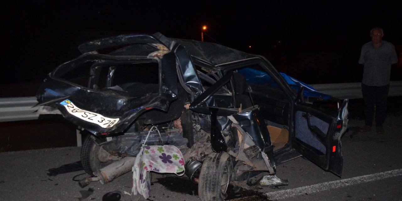 Kütahya’da kavşakta feci kaza: 1 ölü 3 yaralı