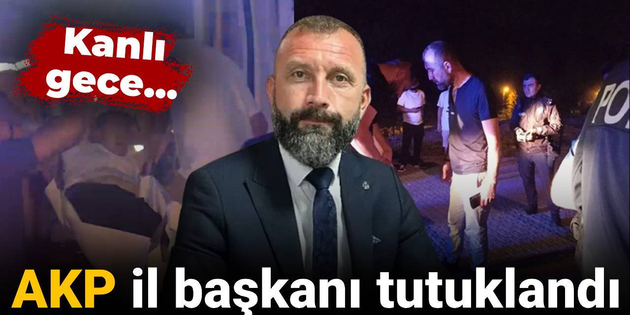 AKP'li il başkanından komşusuna silahlı saldırı