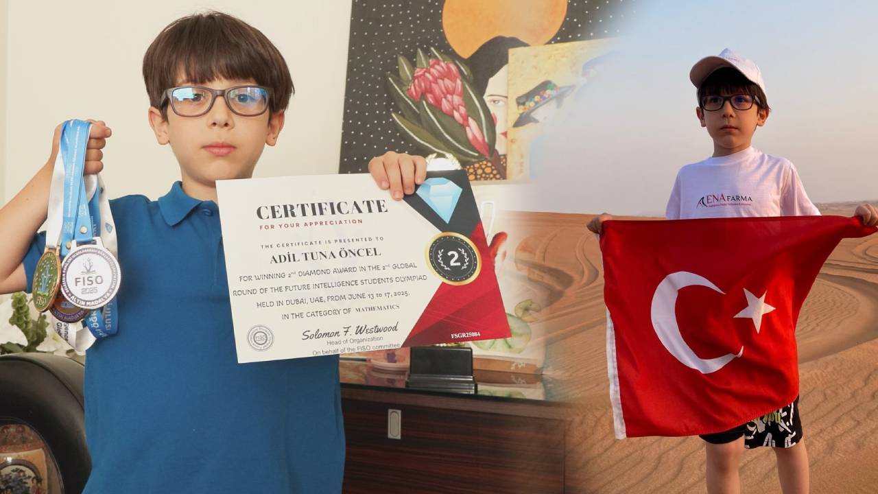 7 yaşında dünya şampiyonu oldu! Türk bayrağını Dubai’de dalgalandırdı: Bilim insanı olacağım