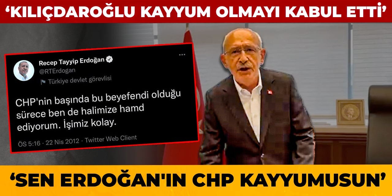 Kılıçdaroğlu'nun 'kayyum' sözleri Erdoğan'a mı CHP'ye mi? 'AKP'nin muhalefetten sorumlu bakanı'