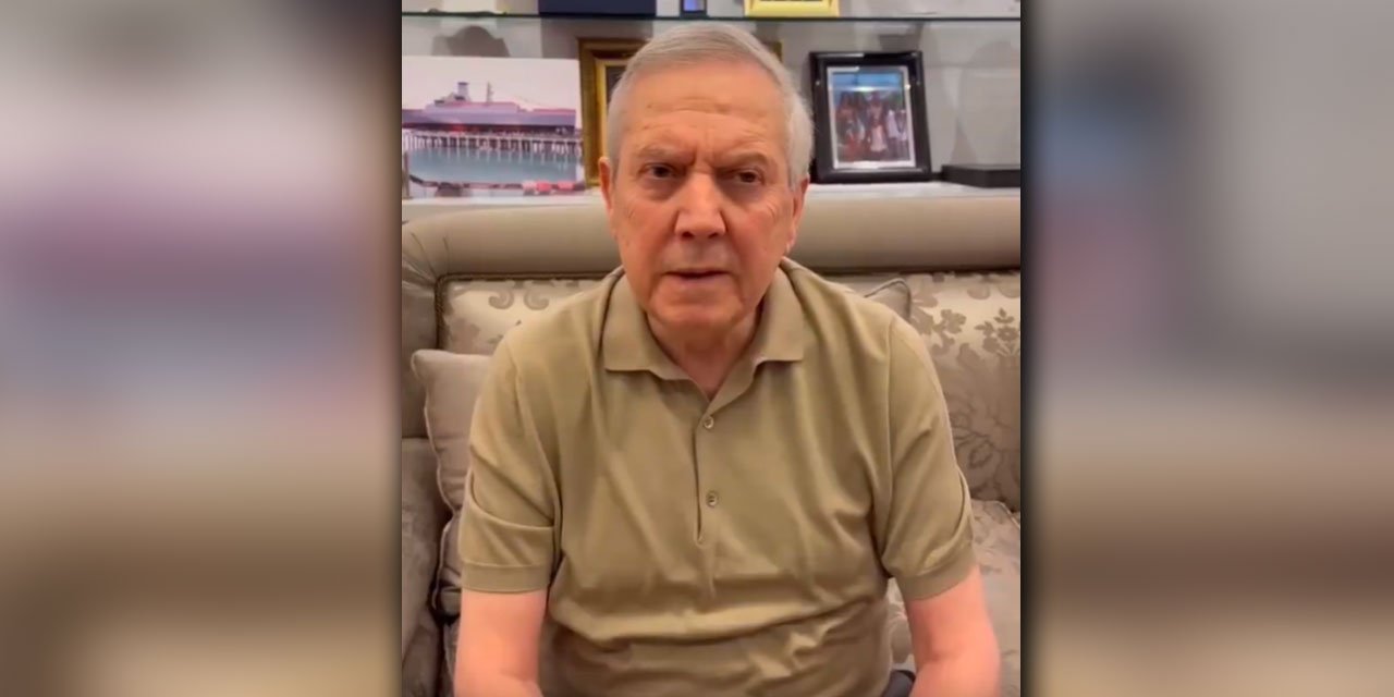 Aziz Yıldırım Galataspor'a video çekti: Tebrik edip kutladı